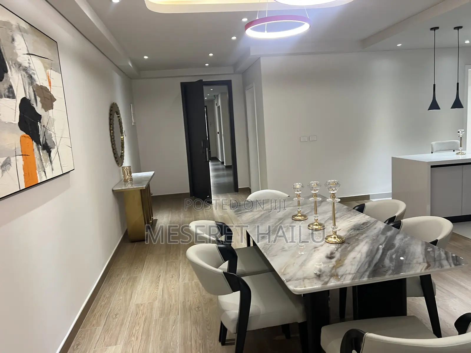 Furnished 3bdrm Apartment in Besrt Gebera, Nifas Silk-Lafto for rent