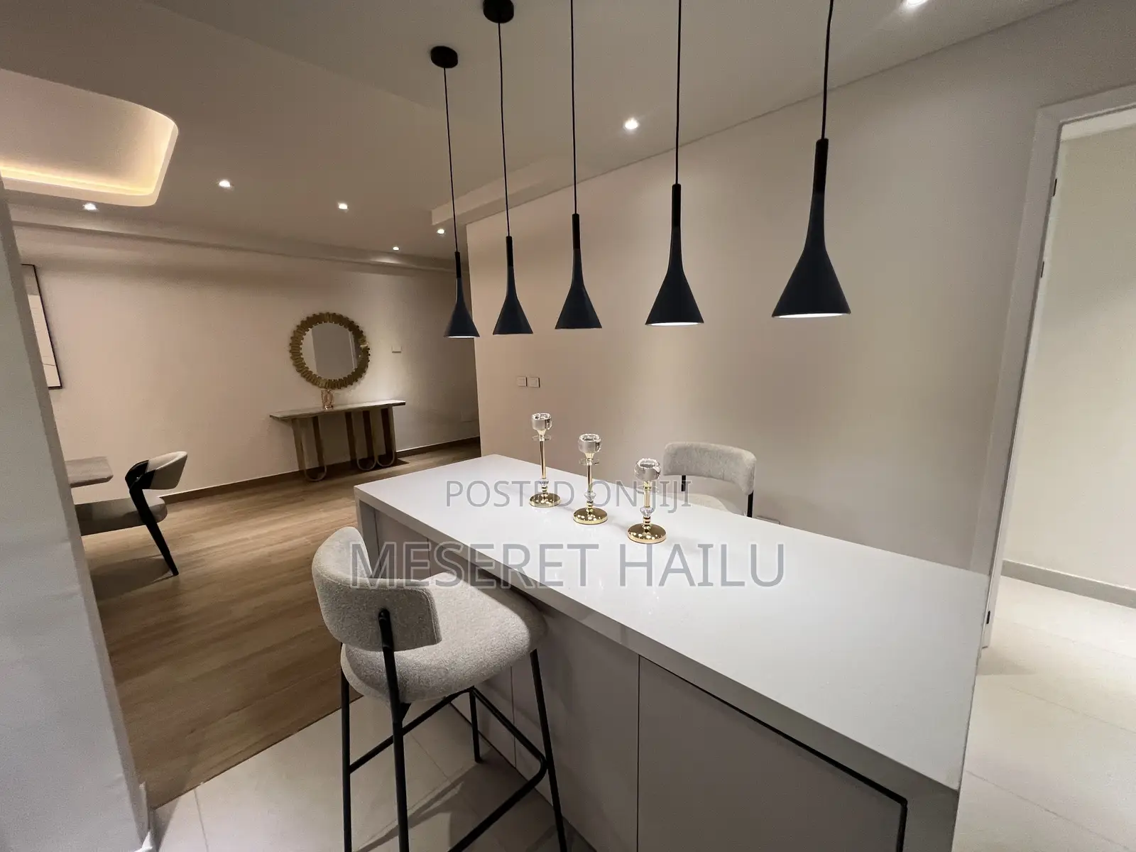 Furnished 3bdrm Apartment in Besrt Gebera, Nifas Silk-Lafto for rent