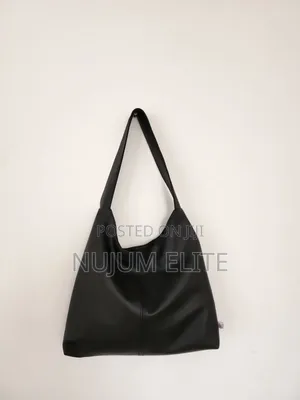 Black Shoulder Hobo Bag