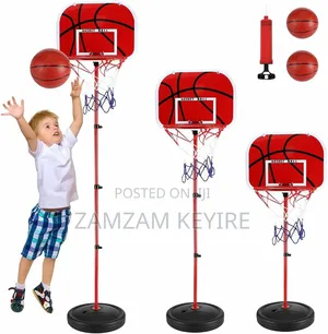 Kids Adjustable Basketball Stand