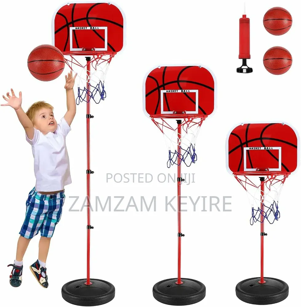 Kids Adjustable Basketball Stand