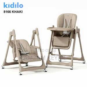2 in 1 Electric Baby High Chair Swing With Remote Control