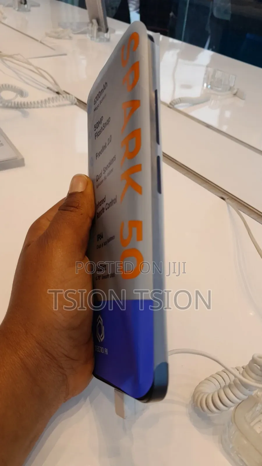 New Tecno Spark 50 128 GB Black