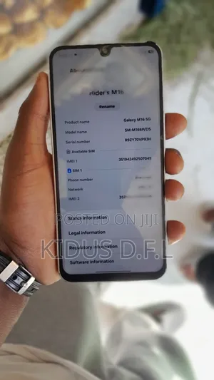 Samsung Galaxy M16 128 GB White