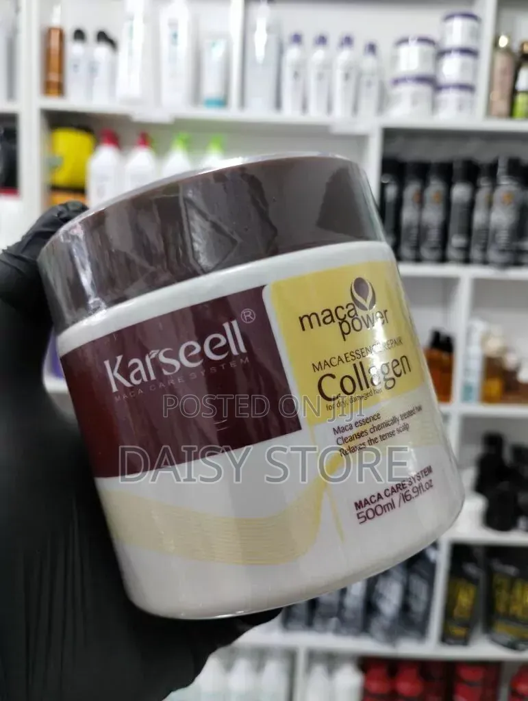 Karseell Collagen Maca Essence የፀጉር ማስክ (500ml) - ኦሪጅናል