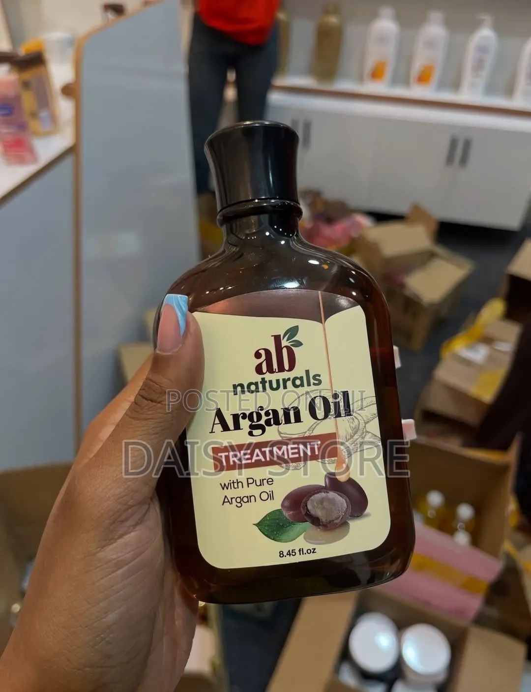 ኦሪጅናል AB Naturals Argan Oil Treatment – 250ml የፀጉር ቅባት