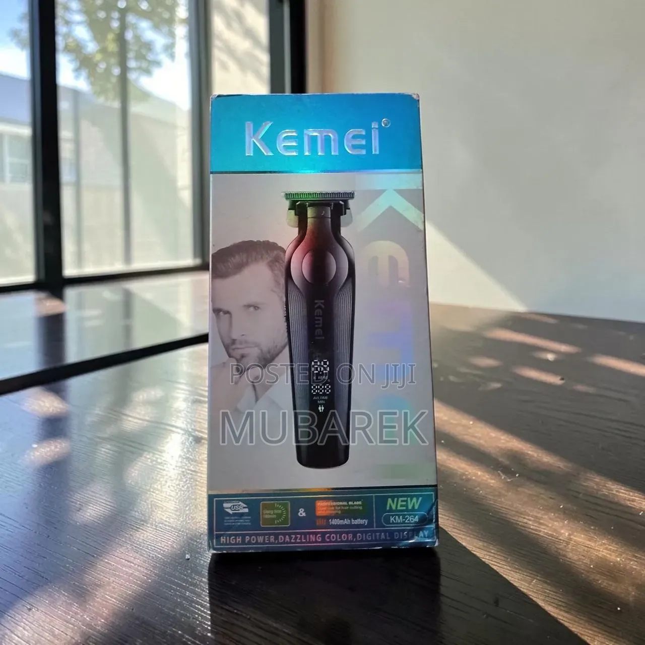Kemei KM-264 Hair Clipper ماكينة حلاقة احترافية