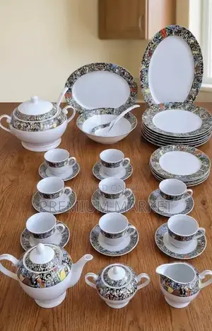 Saba Dinner Set 35psc ሳባ የመመገቢያ ሴት