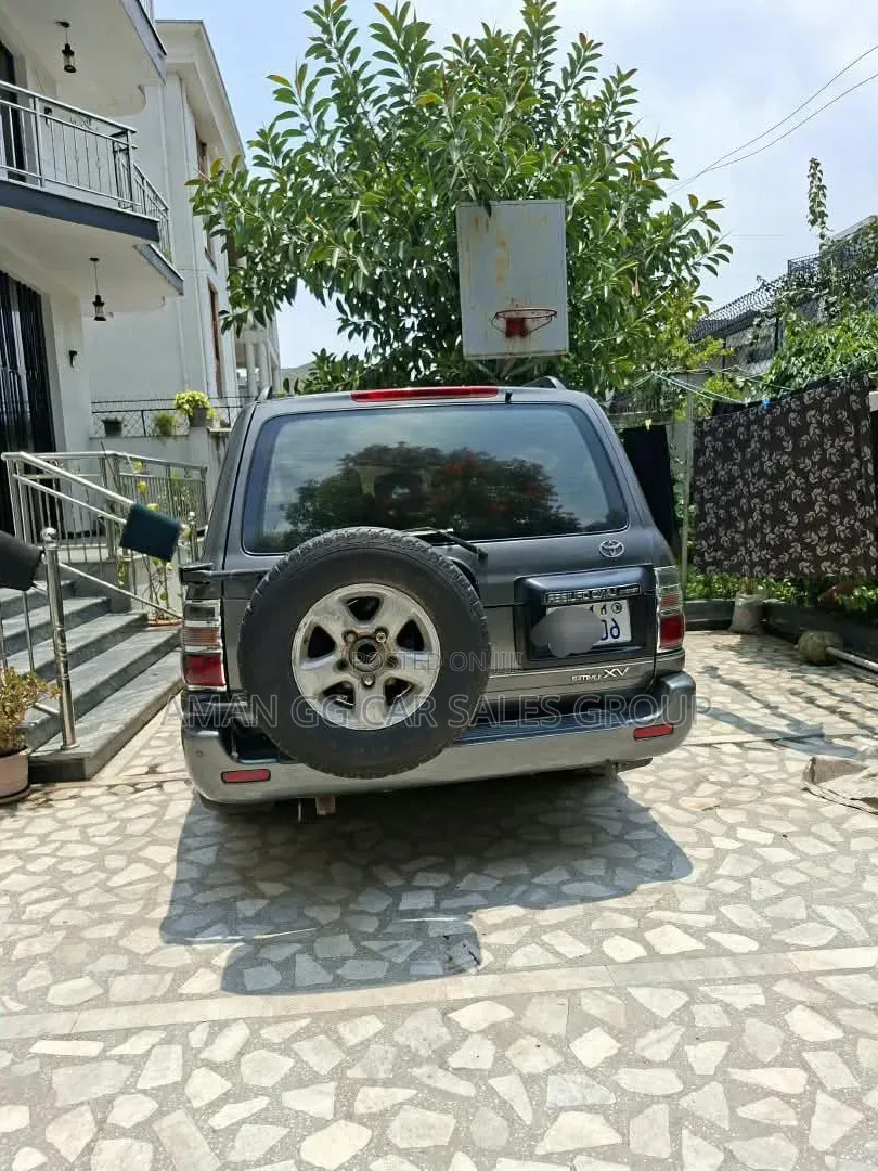 Toyota Land Cruiser 2001 Gray