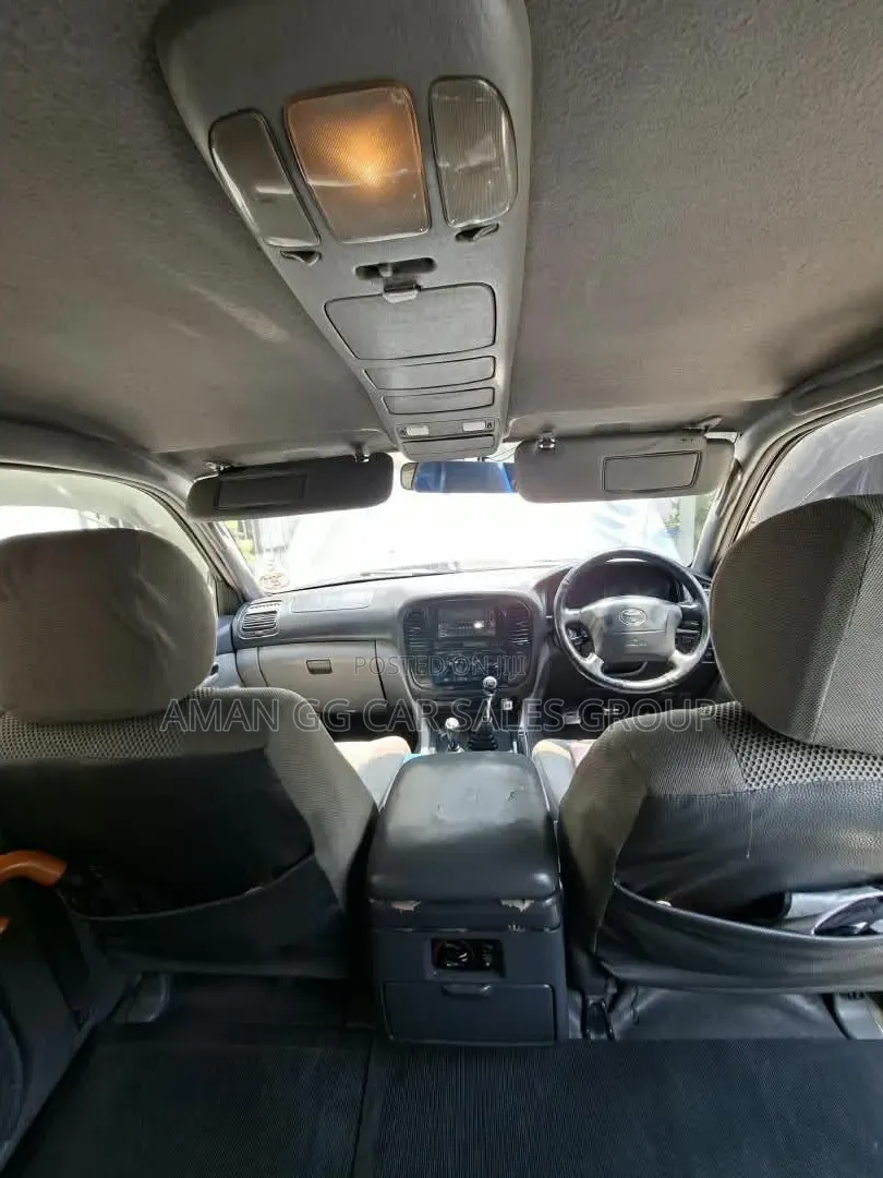 Toyota Land Cruiser 2001 Gray
