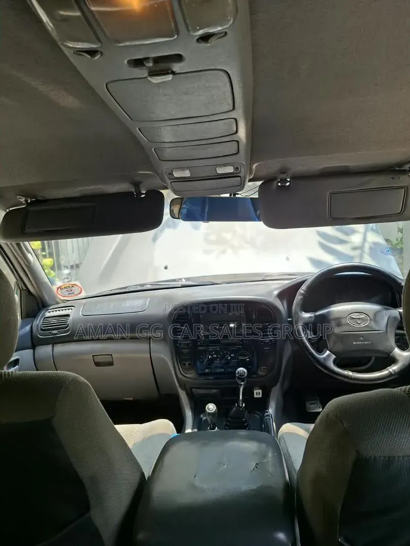 Toyota Land Cruiser 2001 Gray