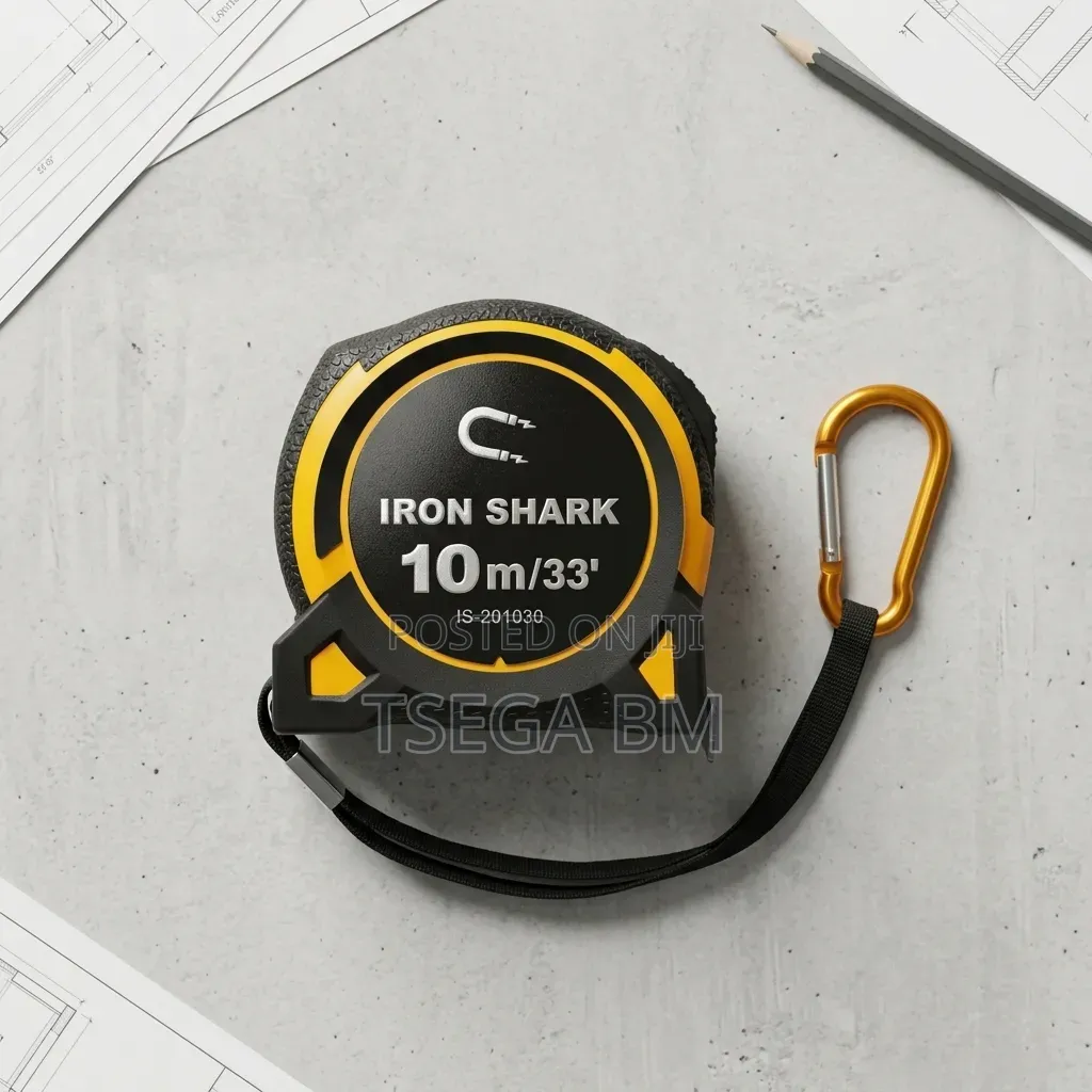 IRONSHARK 10M Magnetic Tip Measuring Tape