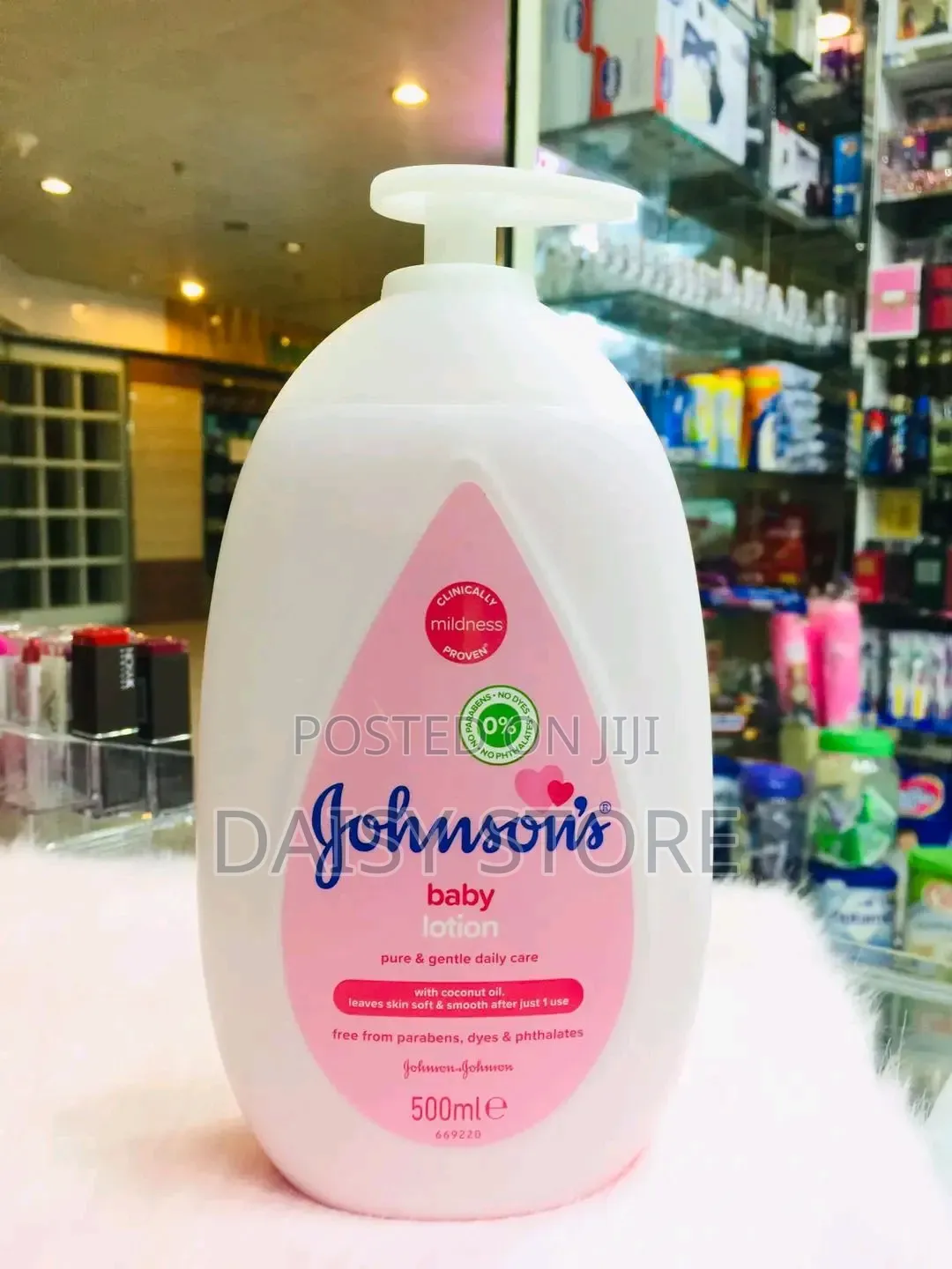 ኦሪጅናል የጆንሰንስ ቤቢ ሎሽን (500ml) - Original Johnson's Baby Lotion