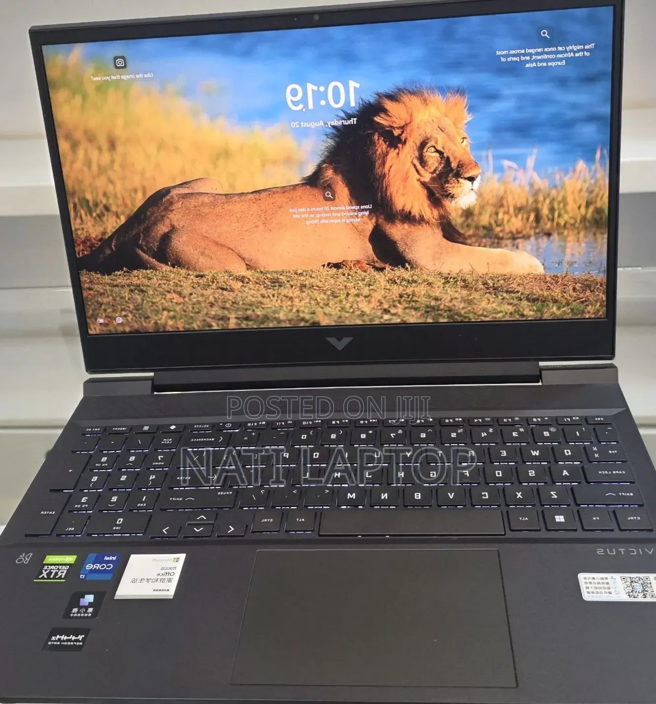 New Laptop HP Victus 16 16GB Intel Core i7 SSD 512GB