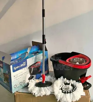 ዘመናዊ መወልወያ Spin Mop 360 Degree