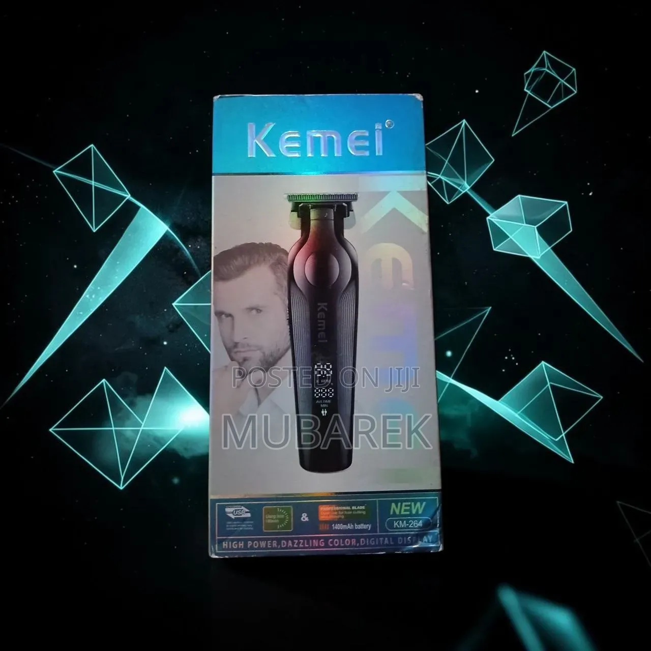 Kemei KM-264 Hair Trimmer ماكينة حلاقة ممتازة