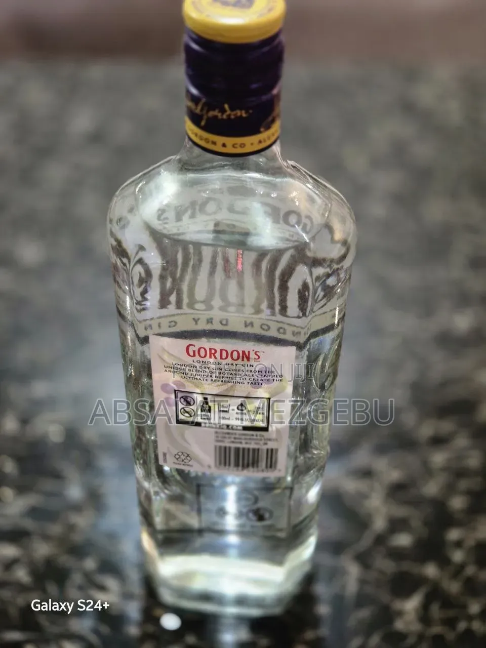 Original Gordon's London Dry Gin (Sealed)