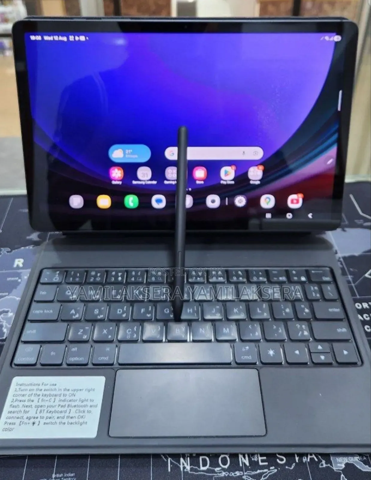 New Samsung Galaxy Tab S9+ 128 GB Black