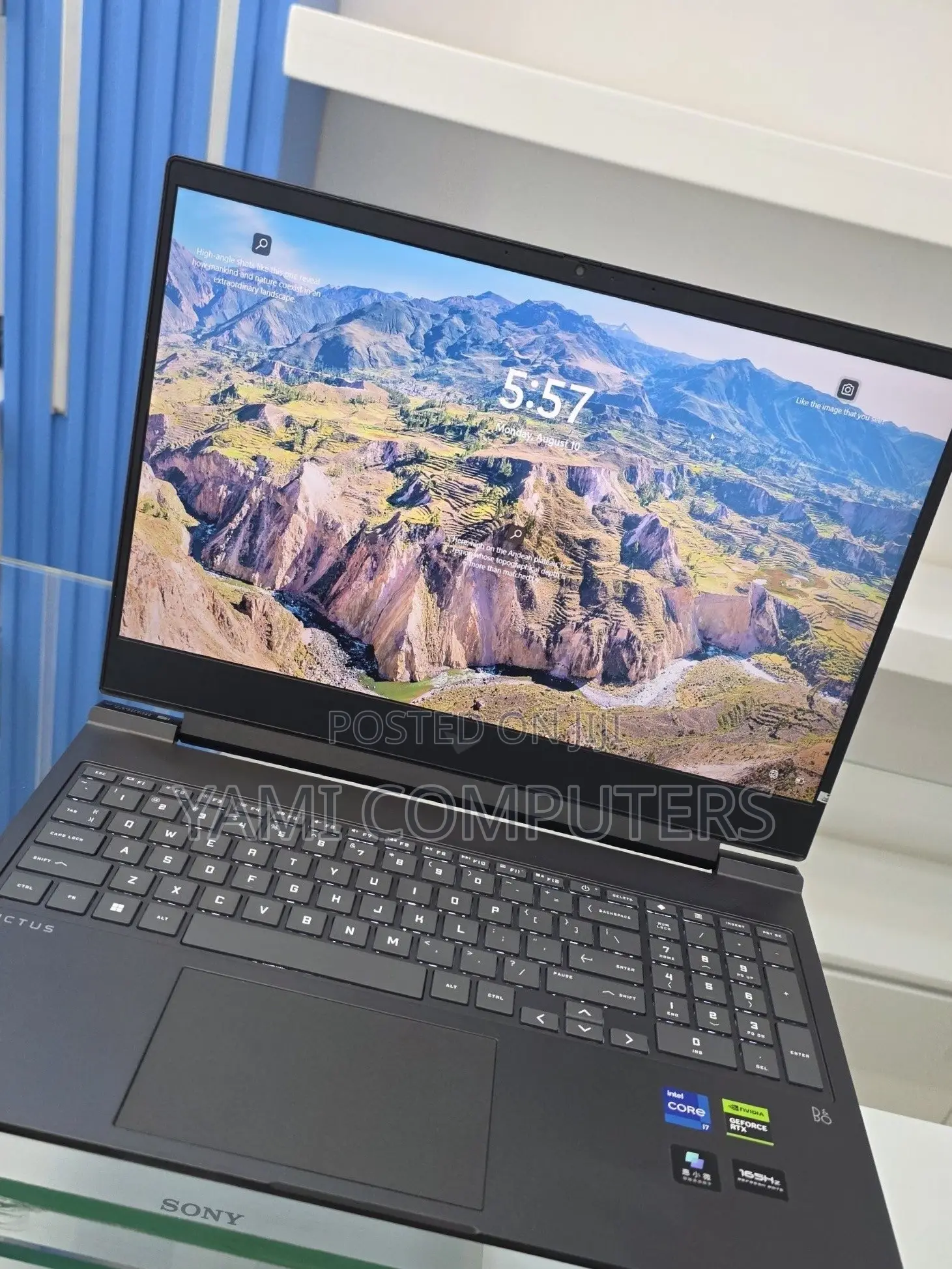 New Laptop HP Victus 16 16GB Intel Core i7 SSD 1T