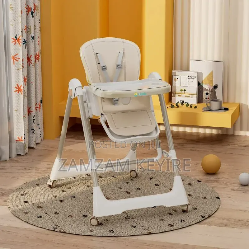 2 in 1 Electric Baby High Chair Swing With Remote Control