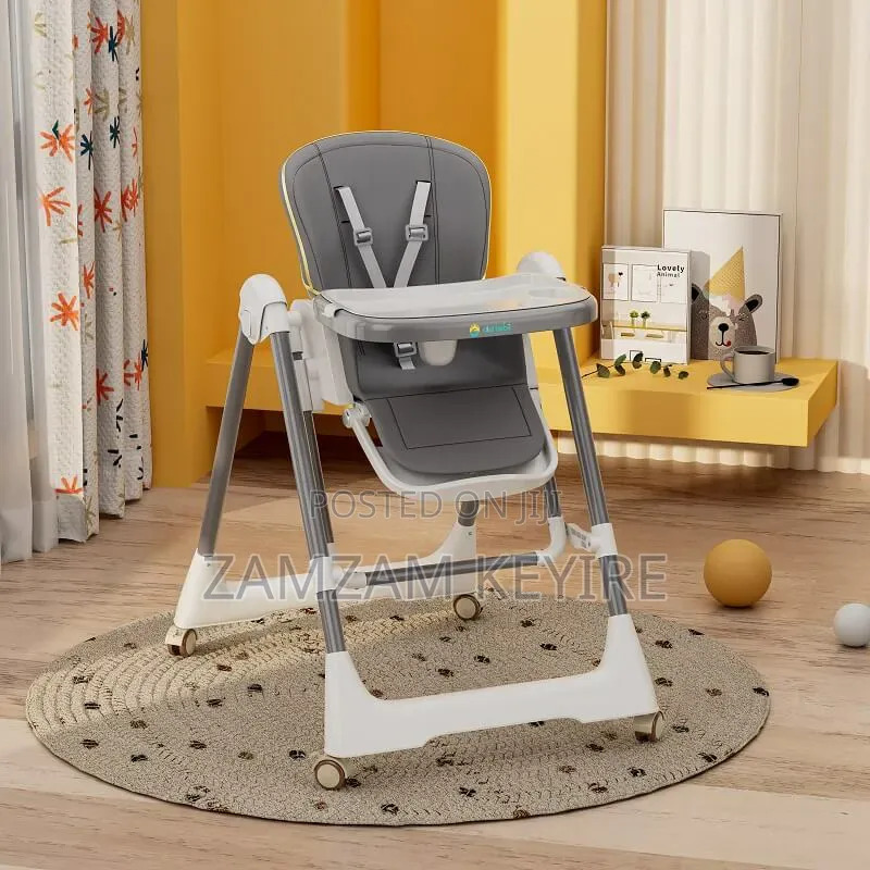 2 in 1 Electric Baby High Chair Swing With Remote Control