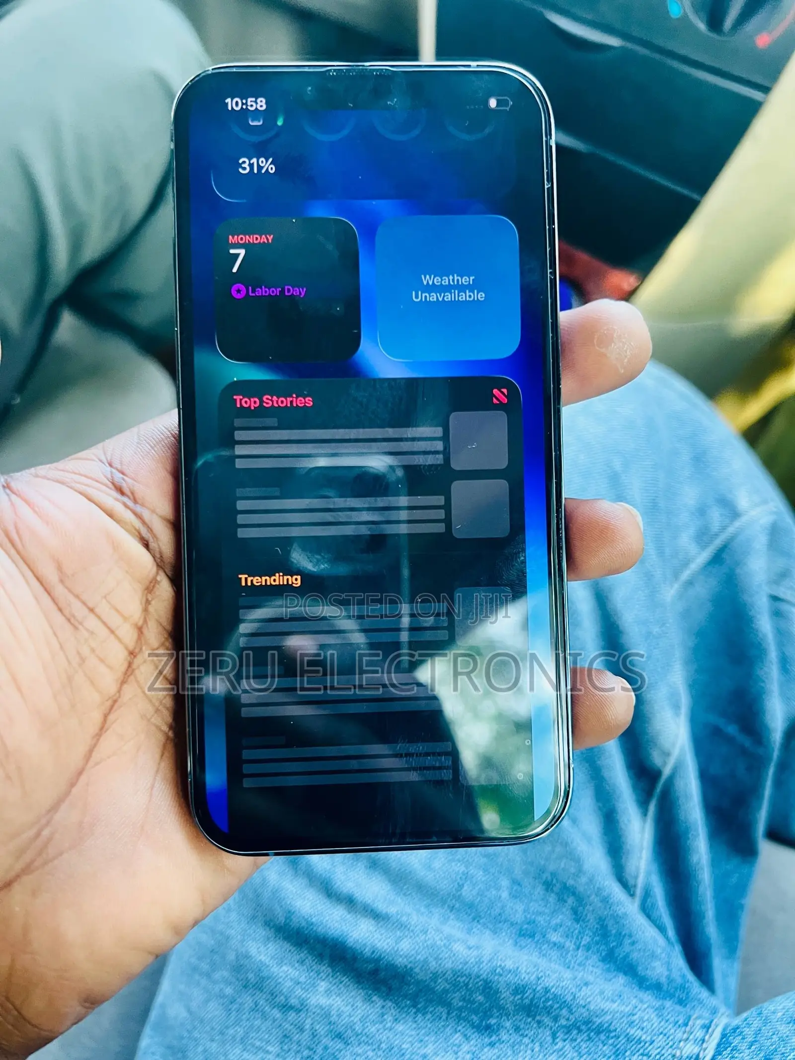 New Mobile Phone 128 GB Blue