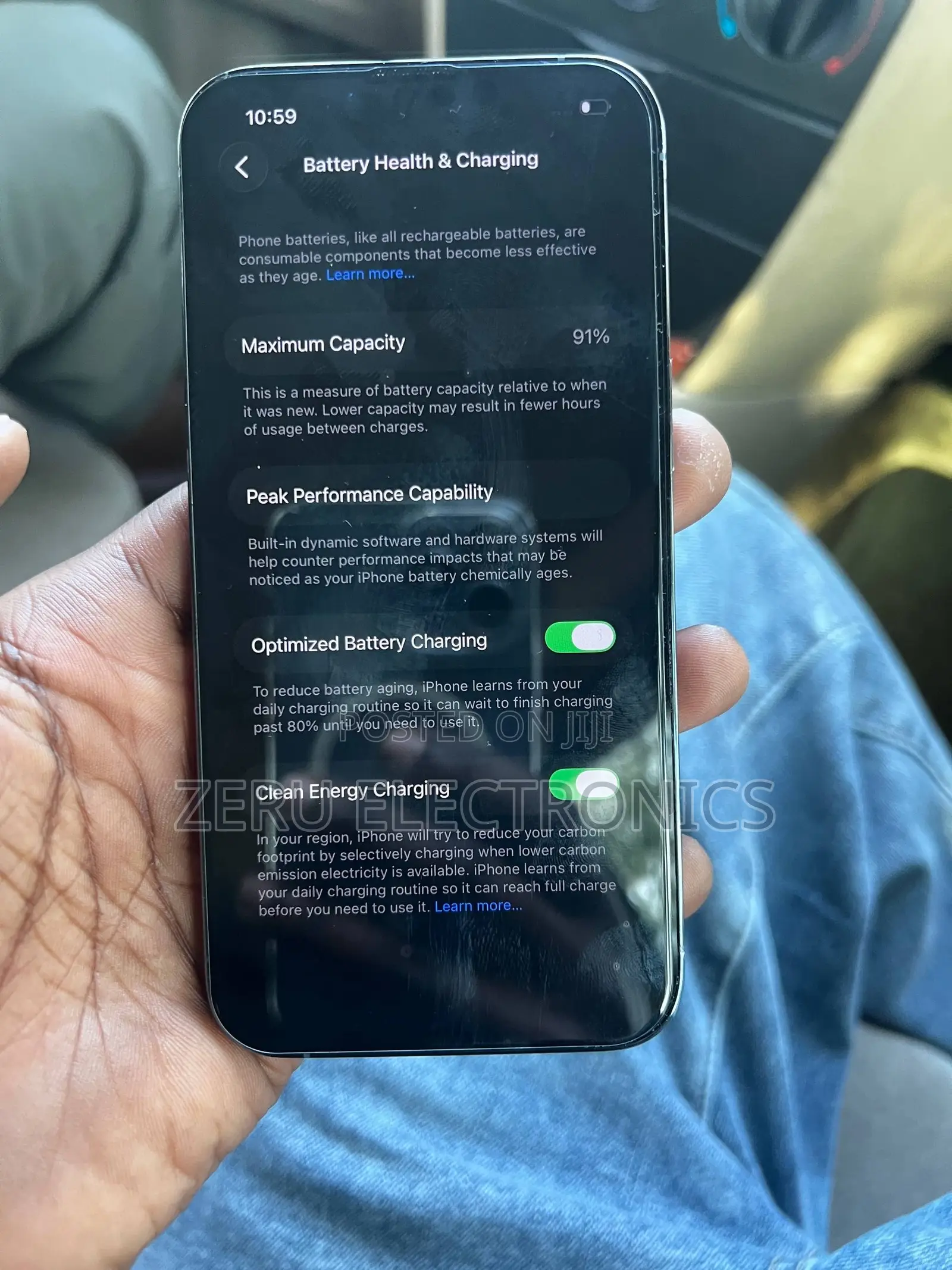 New Mobile Phone 128 GB Blue