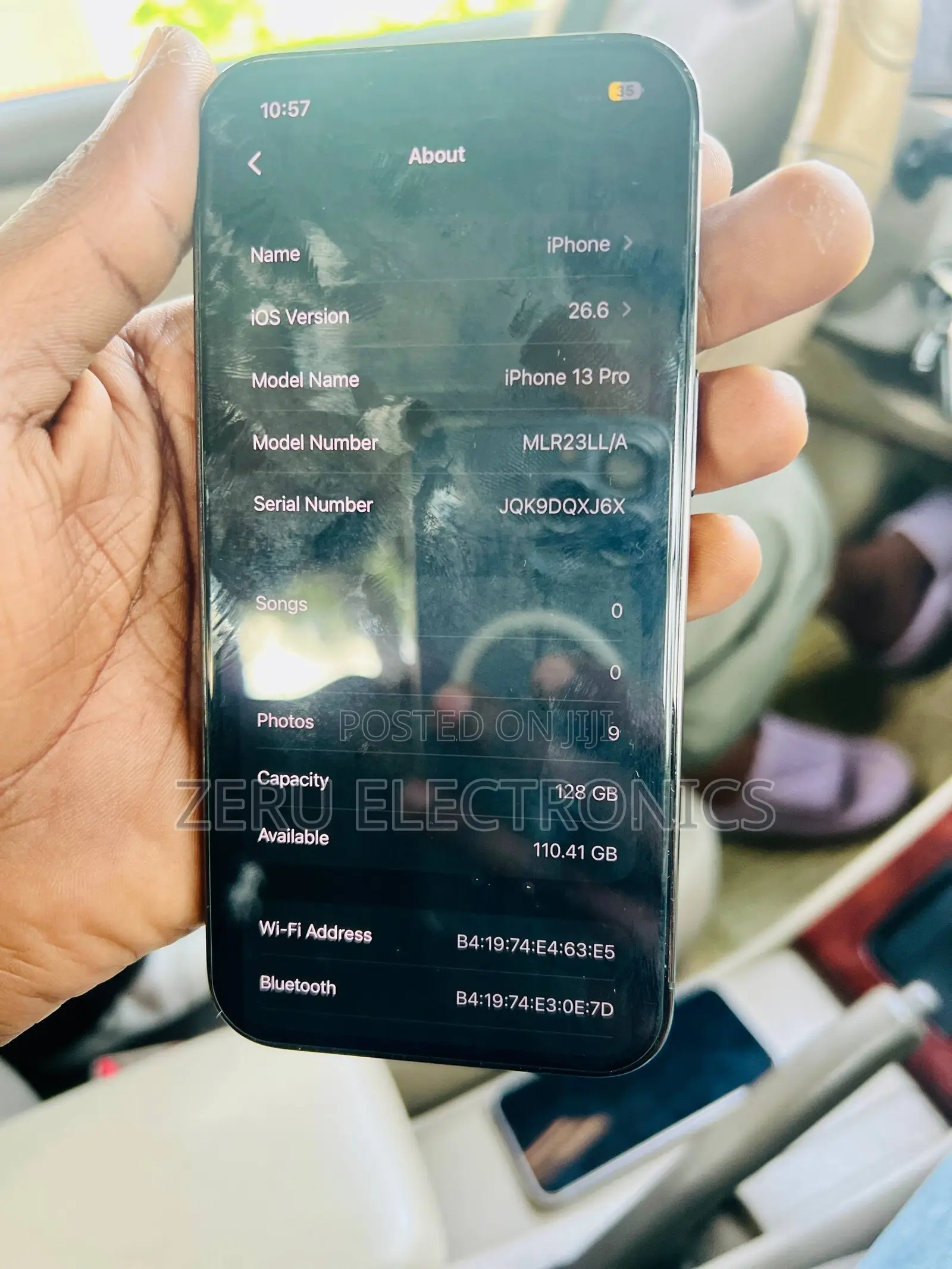 New Mobile Phone 128 GB Gray