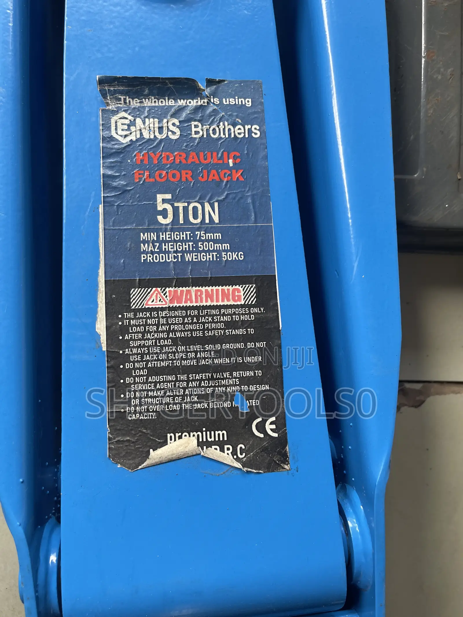 5 Ton Hydraulic Floor Jack