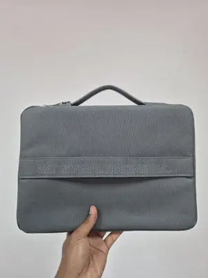 Grey Color Laptop Bag