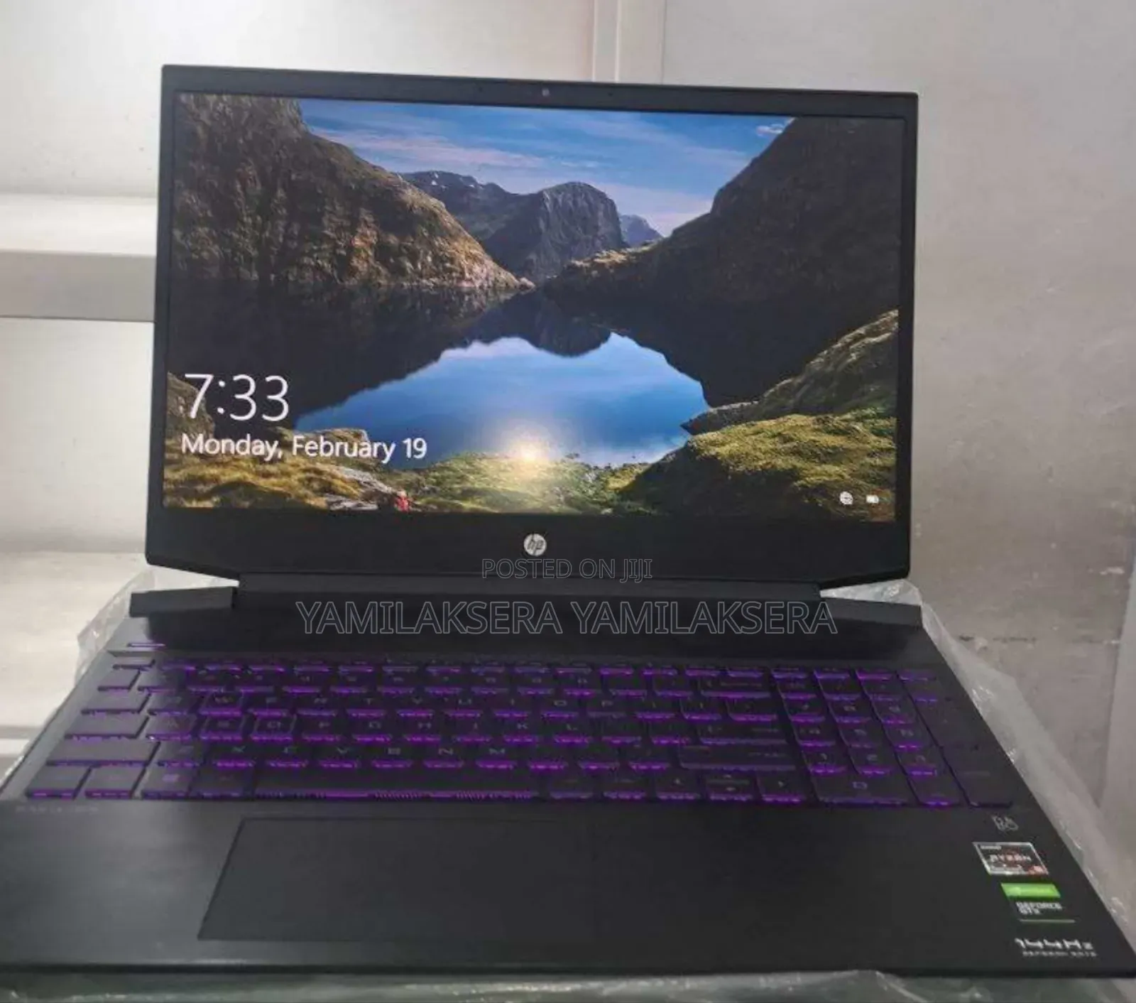 New Laptop HP Pavilion Power 15 16GB AMD Ryzen 5 SSD 512GB