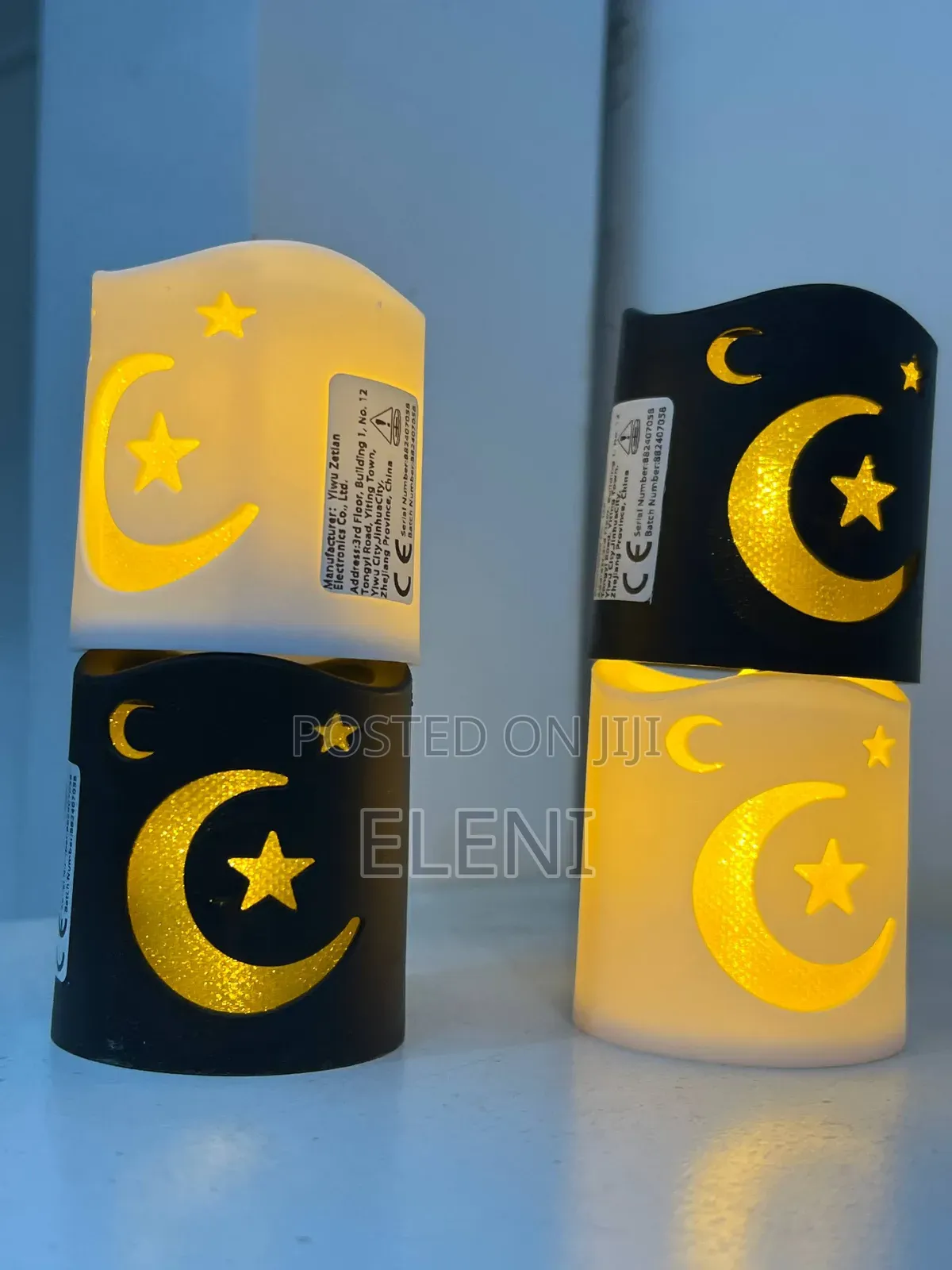 4 Pack Ramadan Electronic Candle