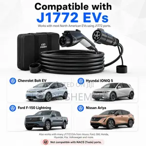  EVDANCE J1772 EV Charging Extension Cable – 40FT / 50A