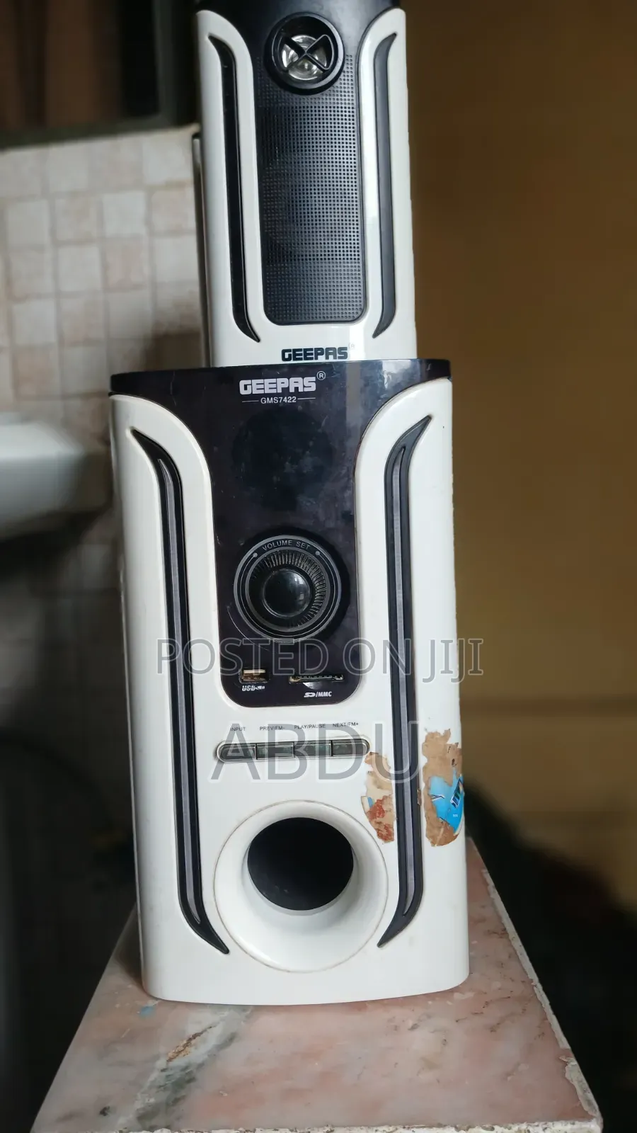 Geepas-Subwoofer Unit Speaker