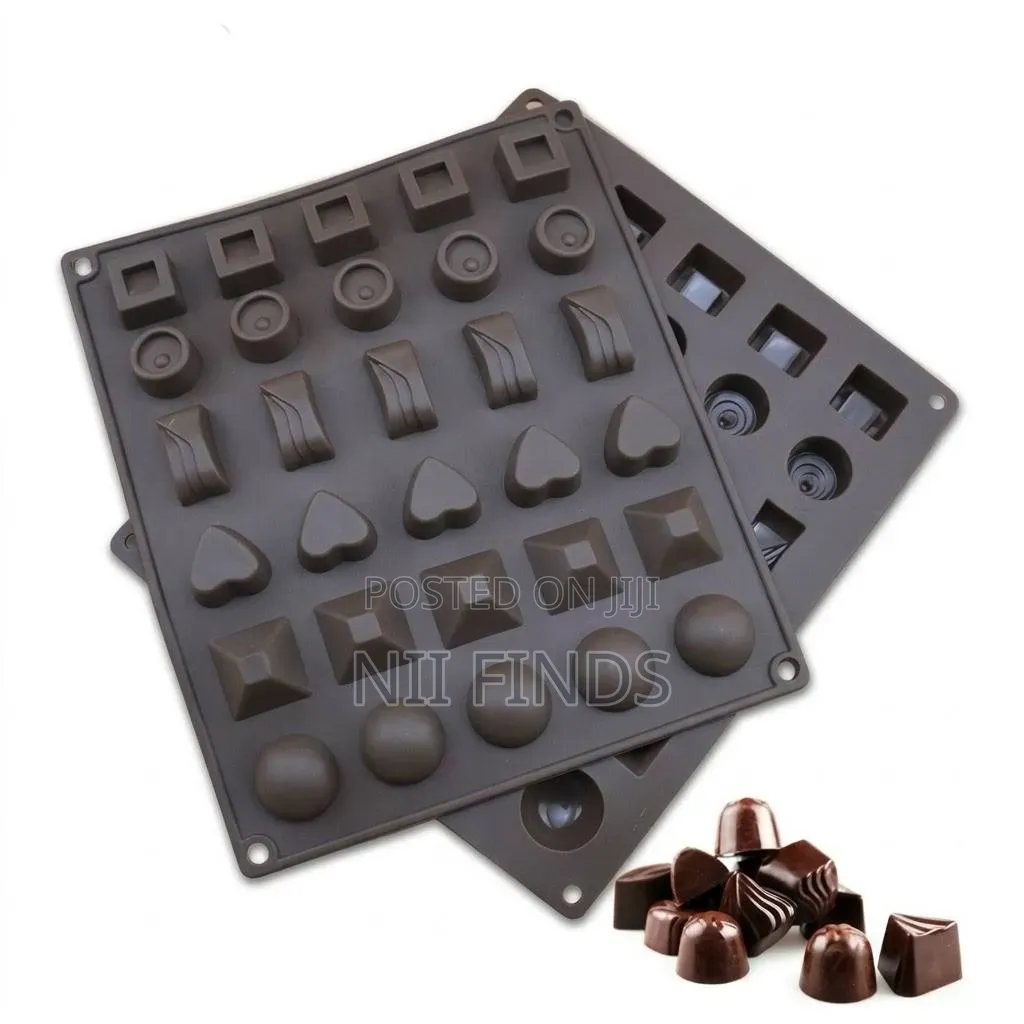 Multi-Shape Silicone Chocolate and Candy Mold