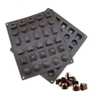 Multi-Shape Silicone Chocolate and Candy Mold