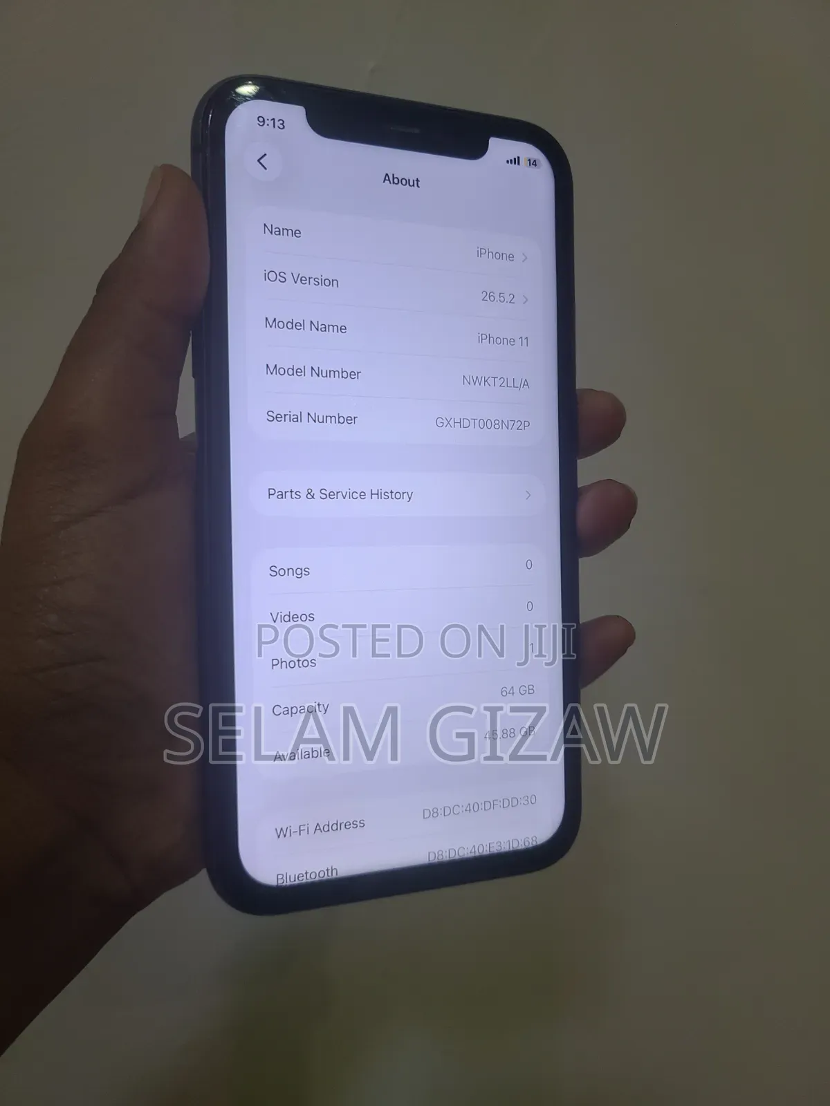 Apple iPhone 11 64 GB Black