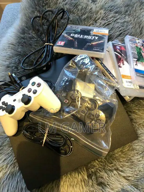Ps3 Slim With Alot of Game