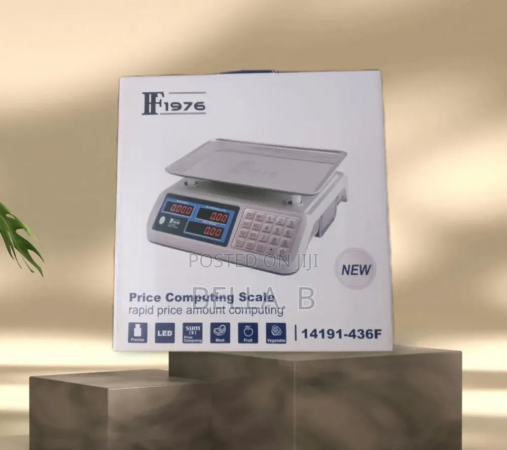Price Computing Scale: Clear Display.