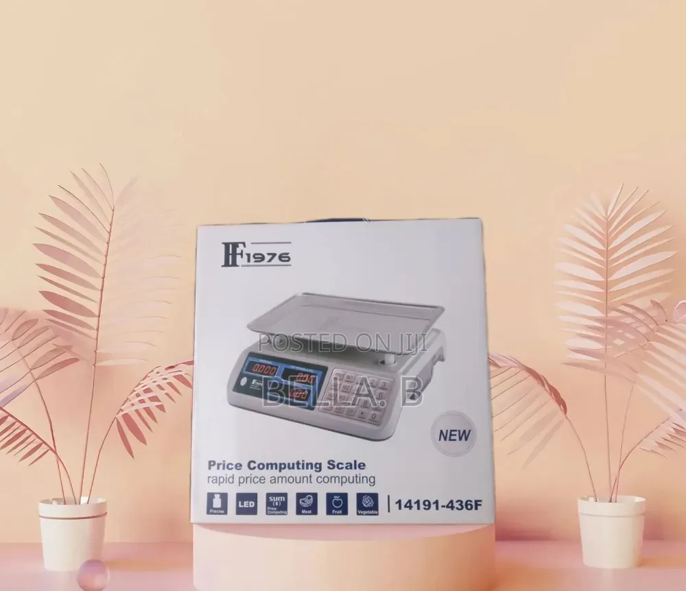 Price Computing Scale: Convenient Shopping Counter Tool.
