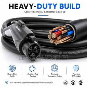  EVDANCE J1772 EV Charging Extension Cable – 40FT / 50A