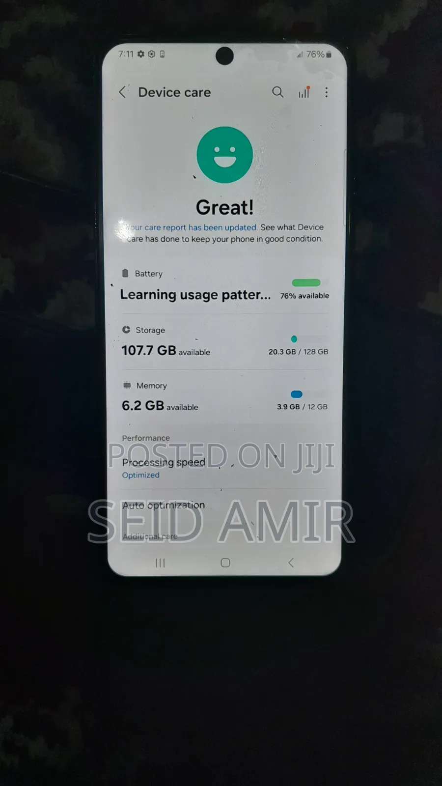 Samsung Galaxy S21 Ultra 5G 128 GB Black