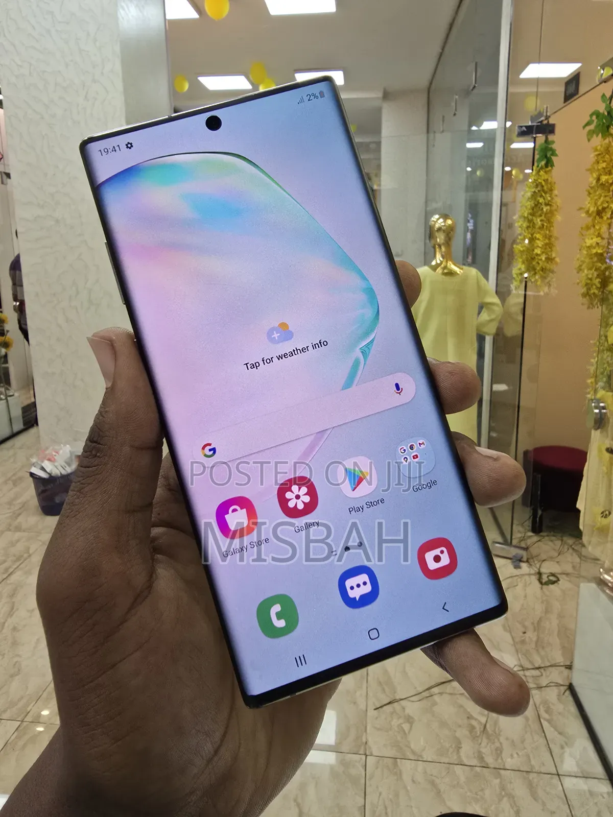 Samsung Galaxy Note 10 Plus 5G 256 GB Silver