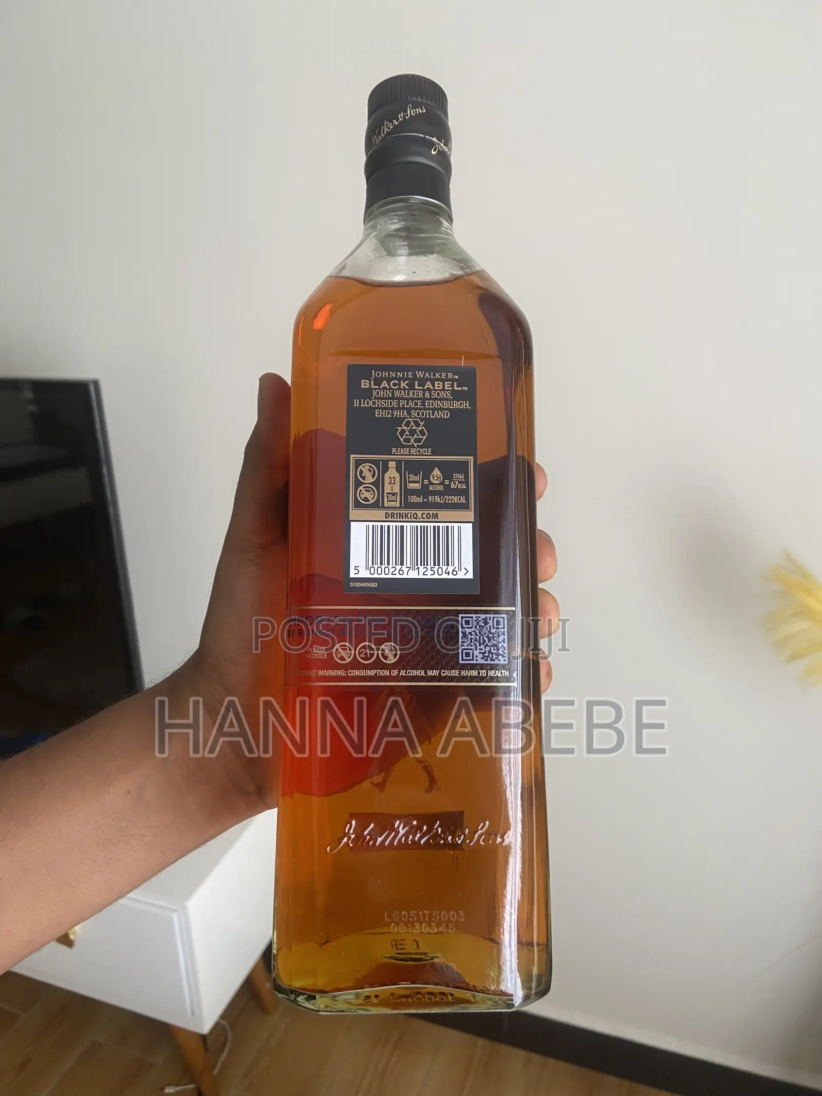 Black Label Whiskey