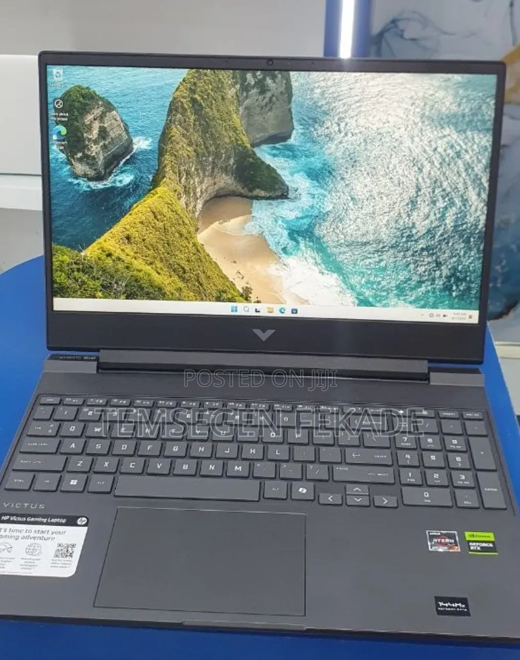 New Laptop HP Victus 15 16GB AMD Ryzen 7 SSD 512GB