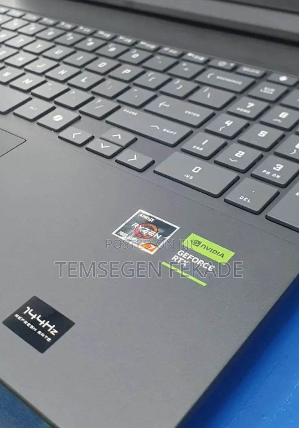 New Laptop HP Victus 15 16GB AMD Ryzen 7 SSD 512GB