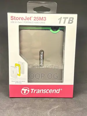 Transcend 1TB StoreJet 25M3 Portable Hard Drive
