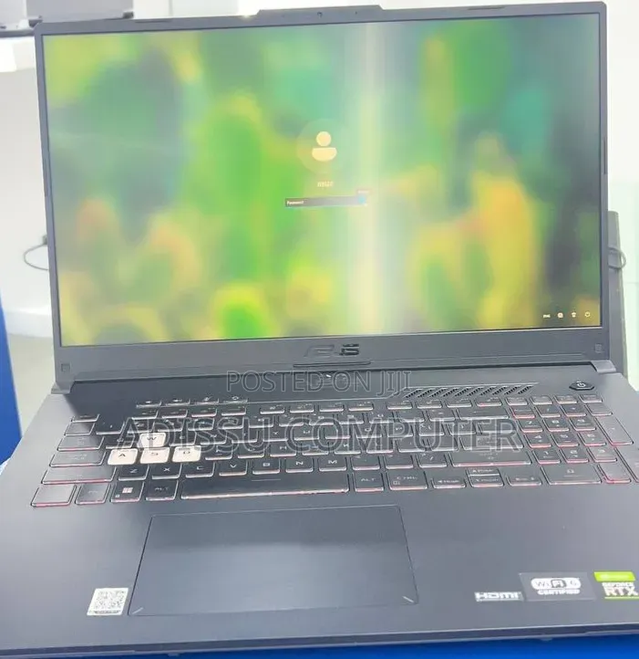 New Laptop Asus TUF Gaming A15 16GB Intel Core i7 SSD 512GB