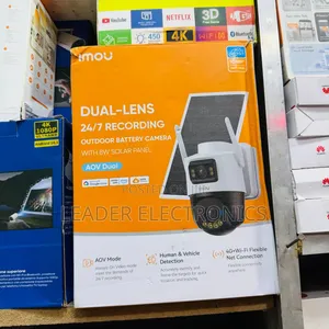 New Imou Aov Dual 10mp Solar Camera