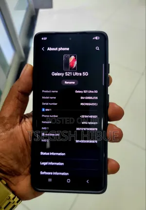 Samsung Galaxy S21 Ultra 5G 512 GB Black